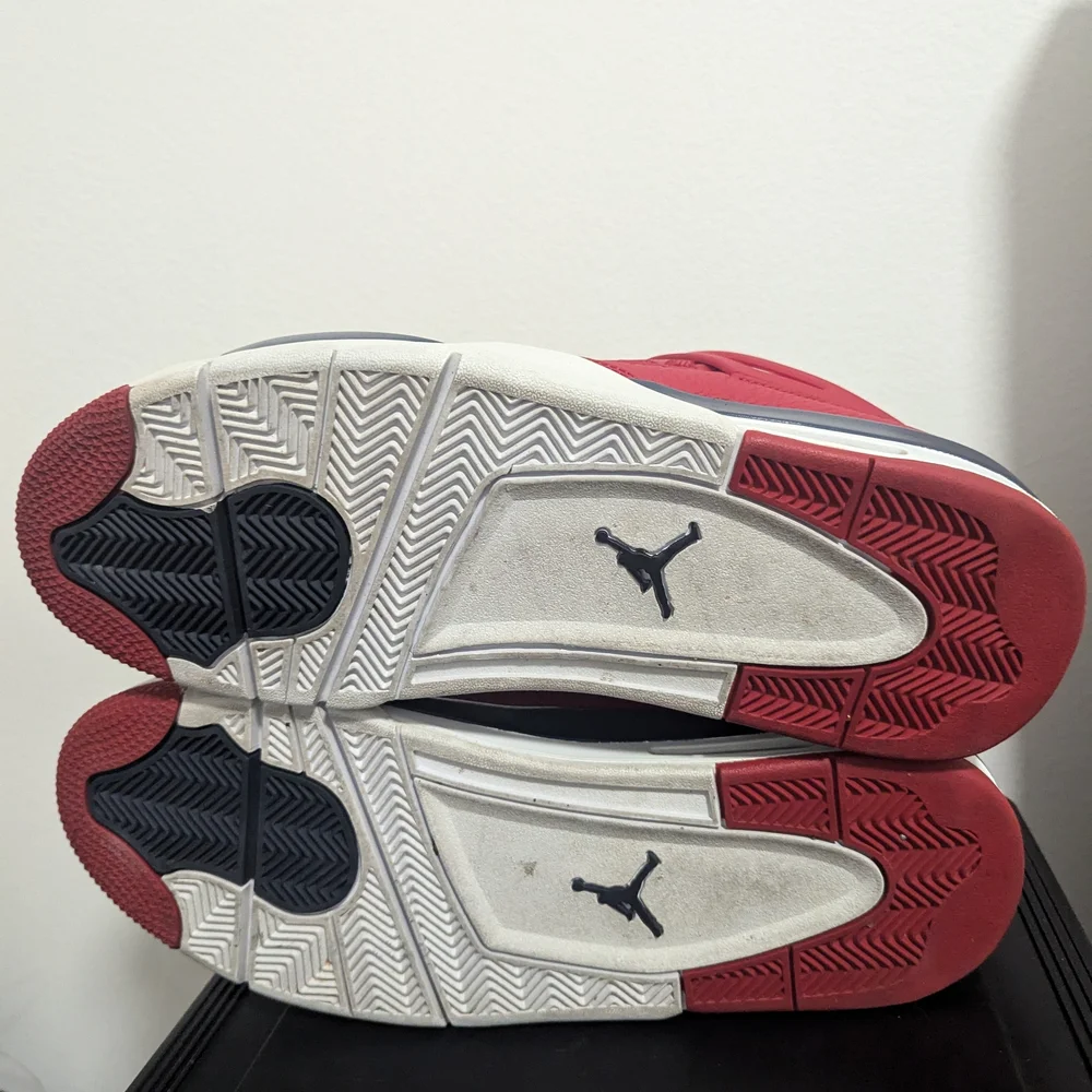 Air Jordan 4 Retro Fiba men's Size 13 Excellent Condition Euro US Cuba Chicago - Picture 11 of 12